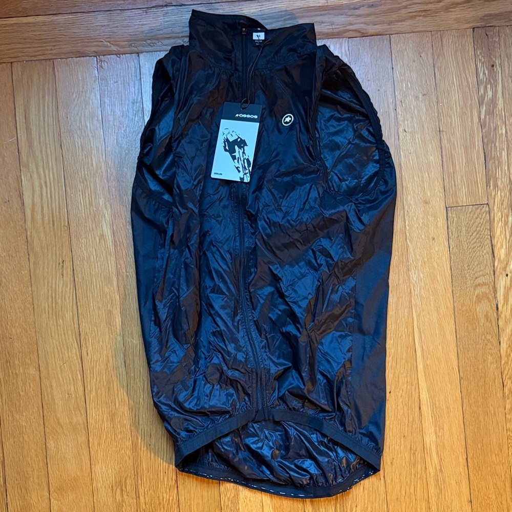 NWT Assos of Switzerland Cycling Wind Vest / Gilet XS Black